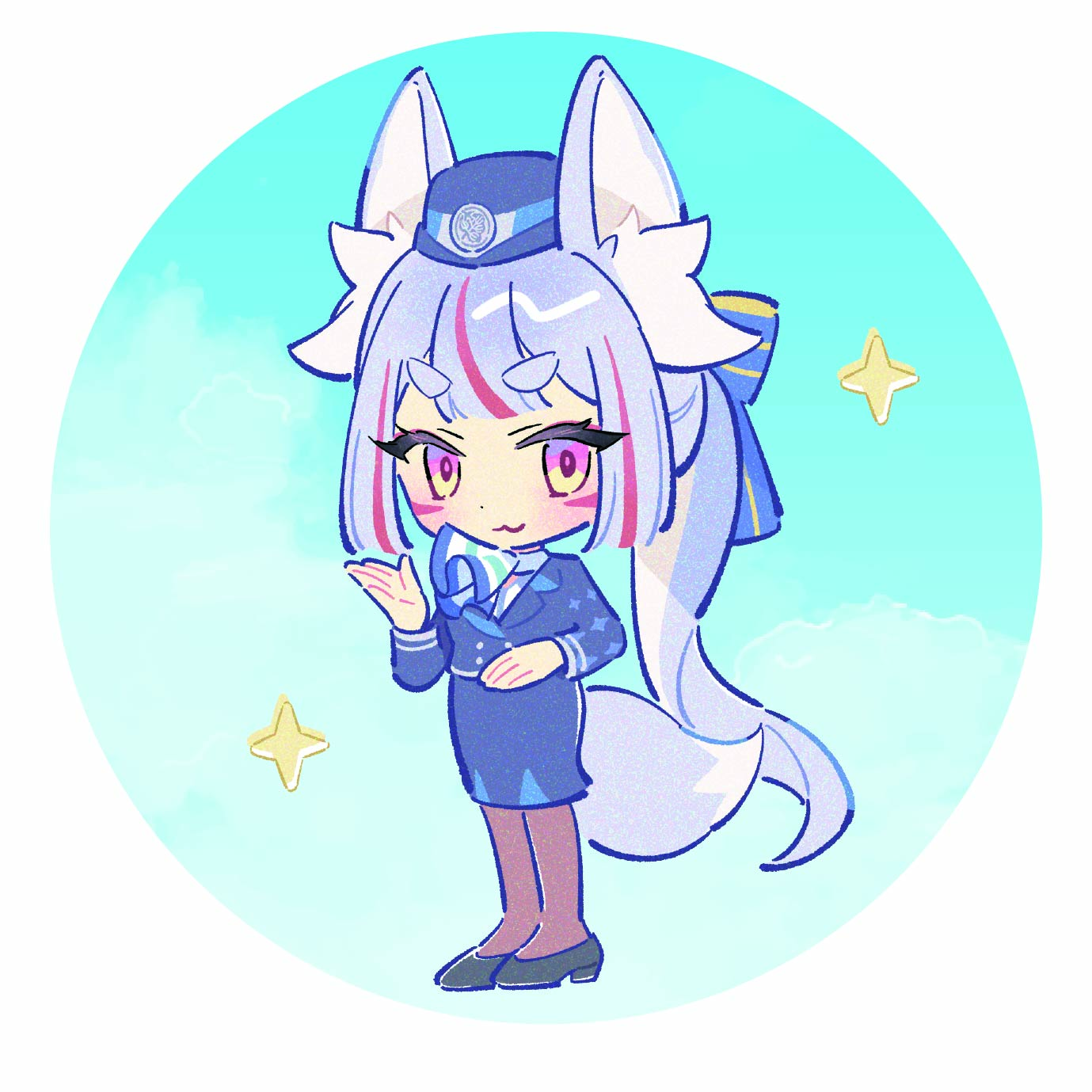 缶バッチ パターン3の画像