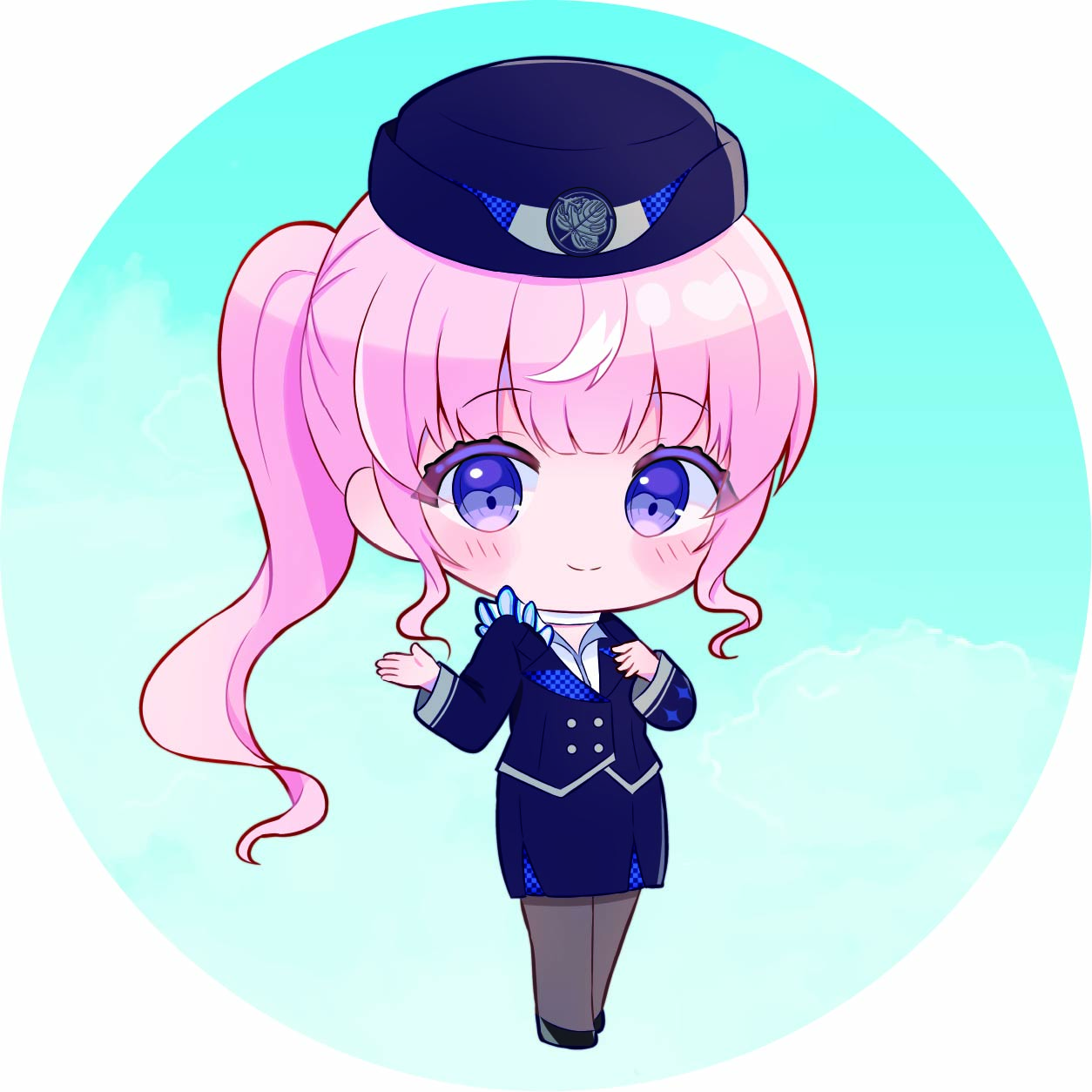 缶バッチ パターン5の画像