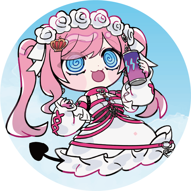 缶バッチ パターン1の画像