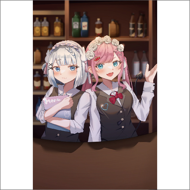 B2サイズの画像