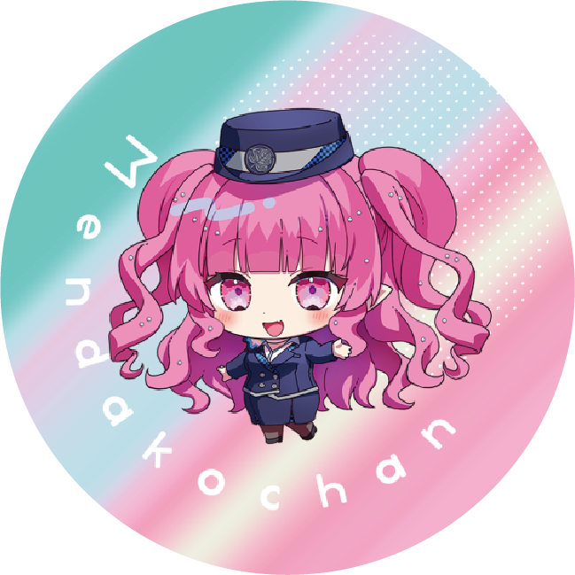 缶バッチ パターン1の画像