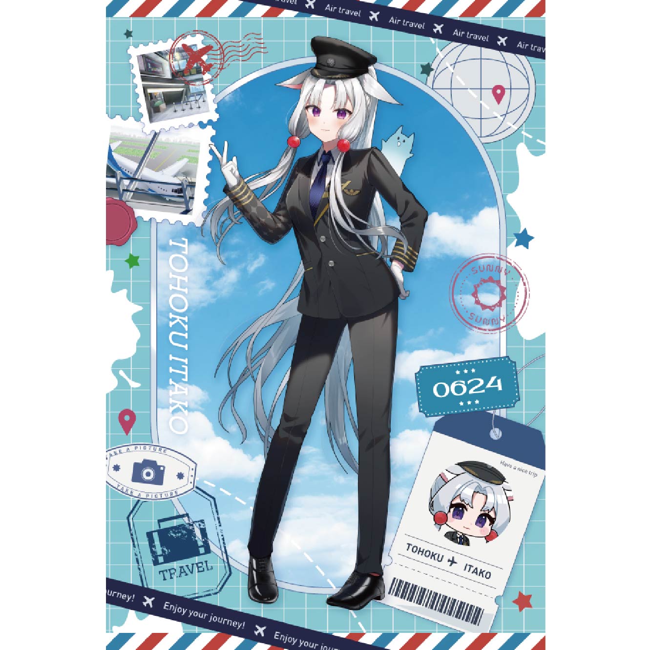 等身ver 機長服の画像