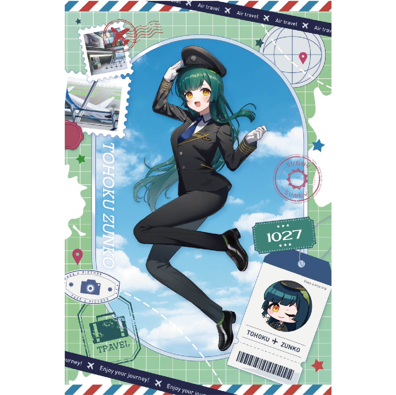 等身ver 機長服の画像