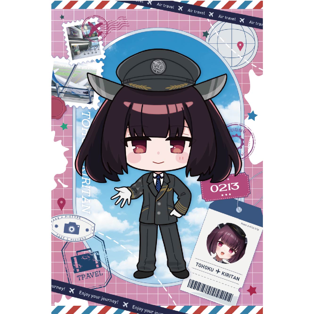 ミニキャラver 機長服の画像