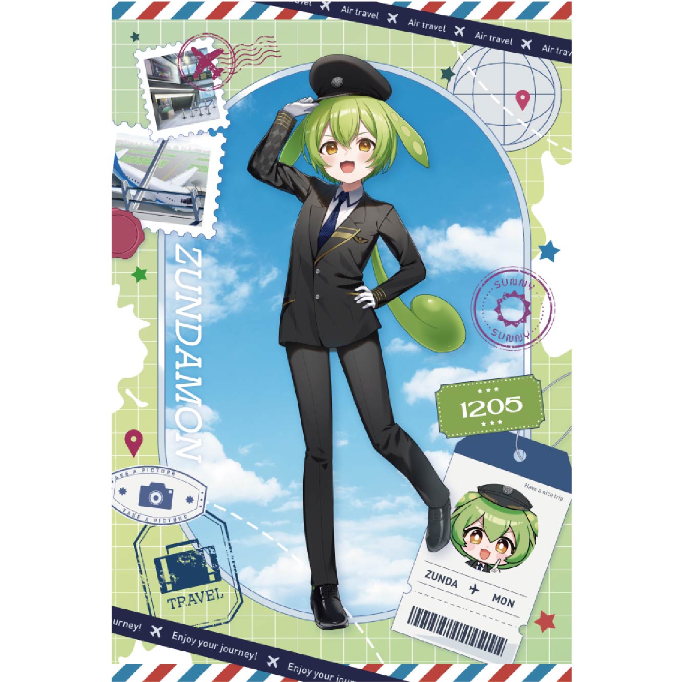 等身ver 機長服の画像