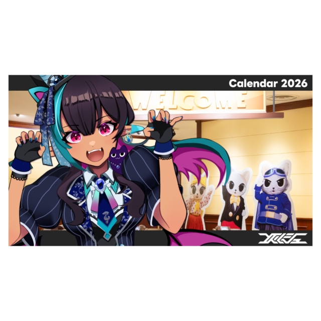 ナンジャタウンお出かけ風版卓上カレンダーシングル（Lサイズ）の画像