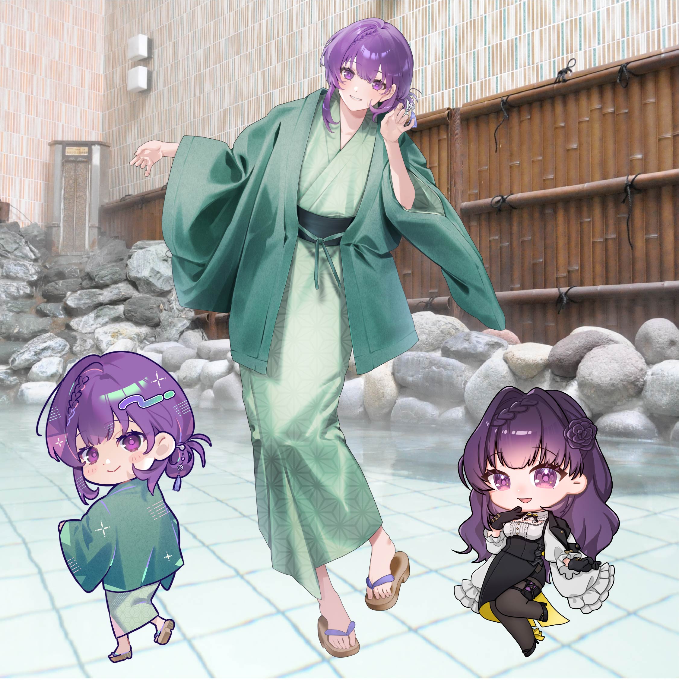 アクリル板ダイレクトプリントB5サイズ ＆ 宛名つきミニサイン色紙の画像