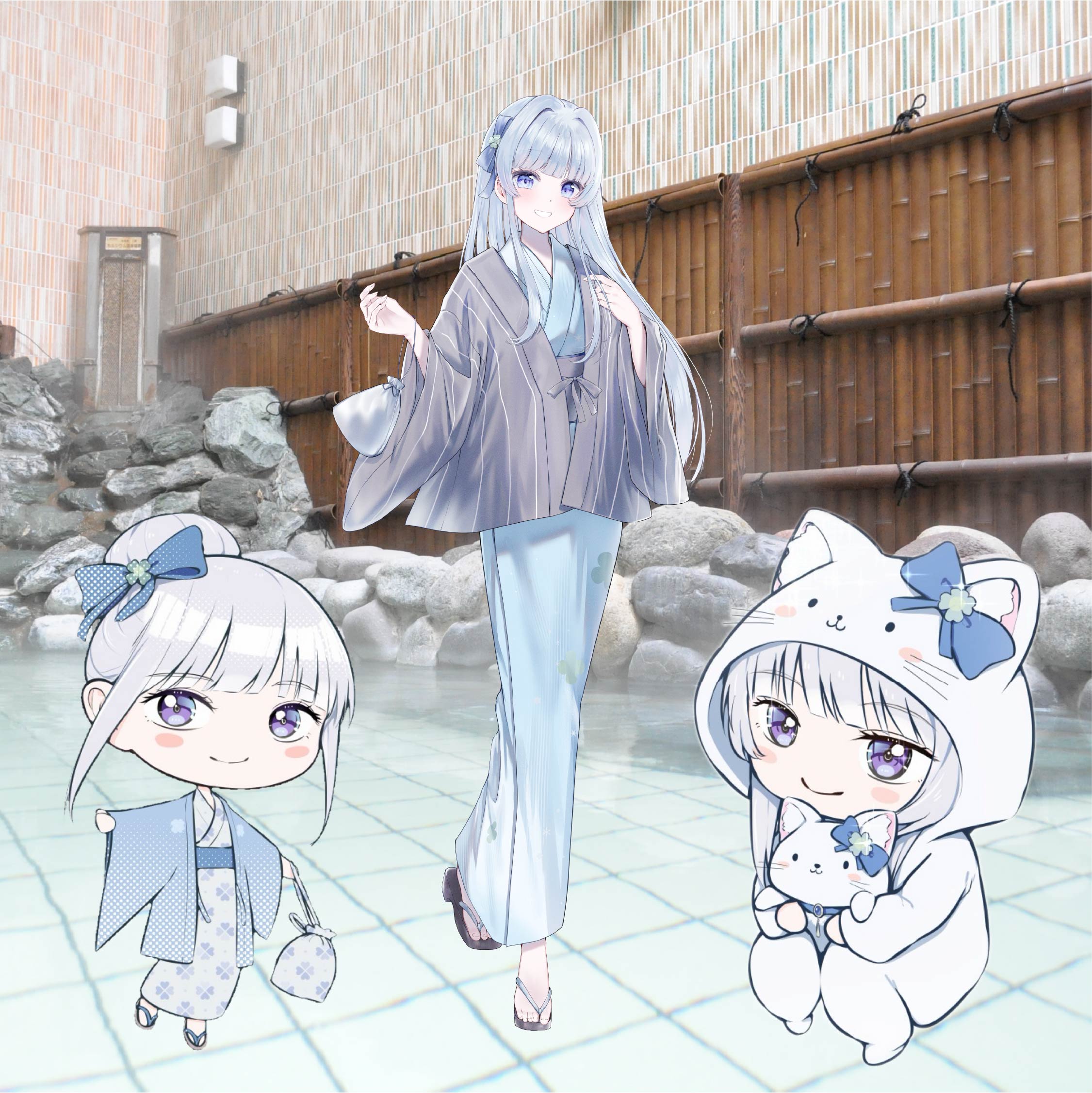 アクリル板ダイレクトプリントB5サイズ ＆ 宛名つきミニサイン色紙の画像