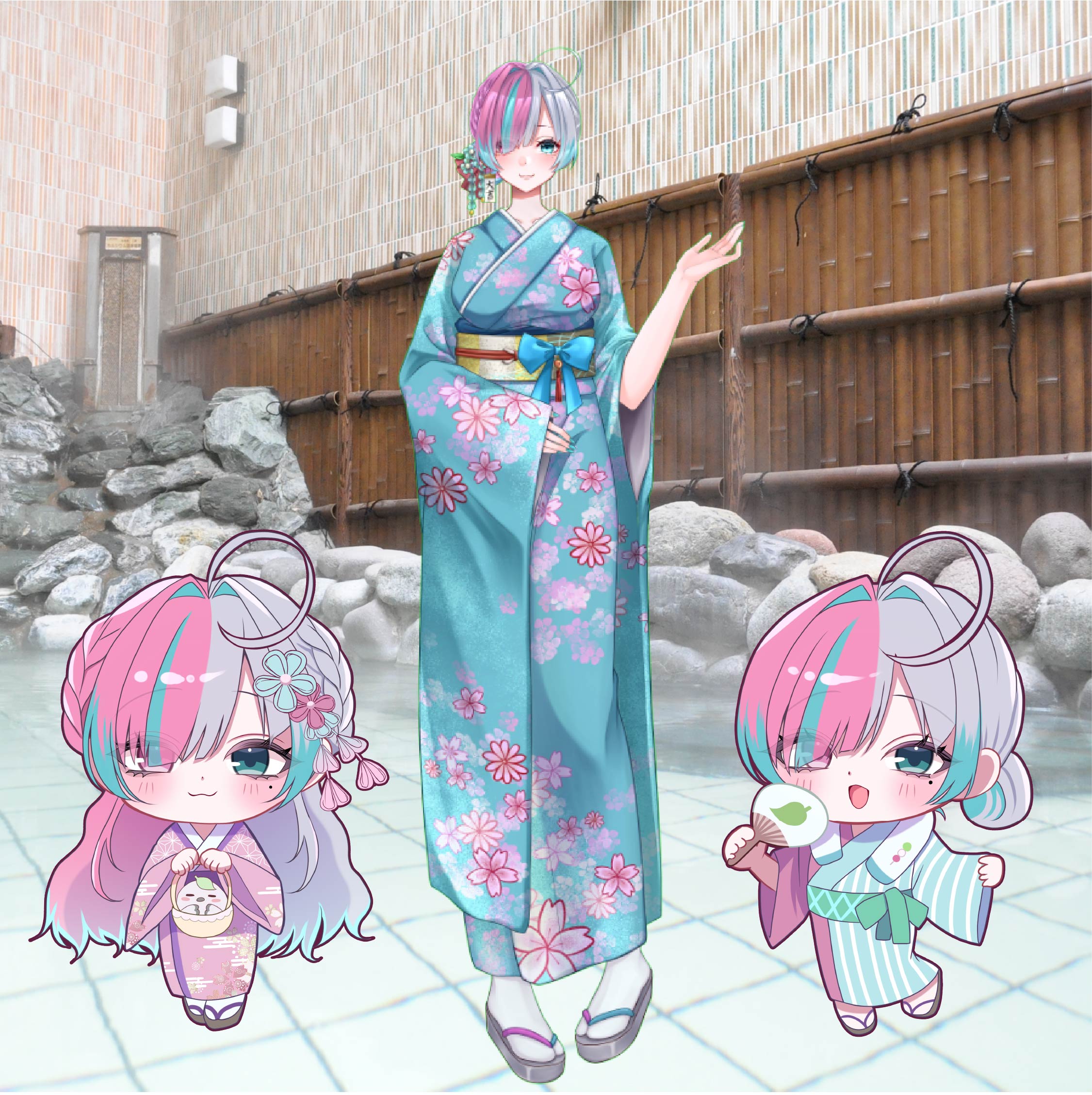 アクリル板ダイレクトプリントB5サイズ ＆ 宛名つきミニサイン色紙の画像