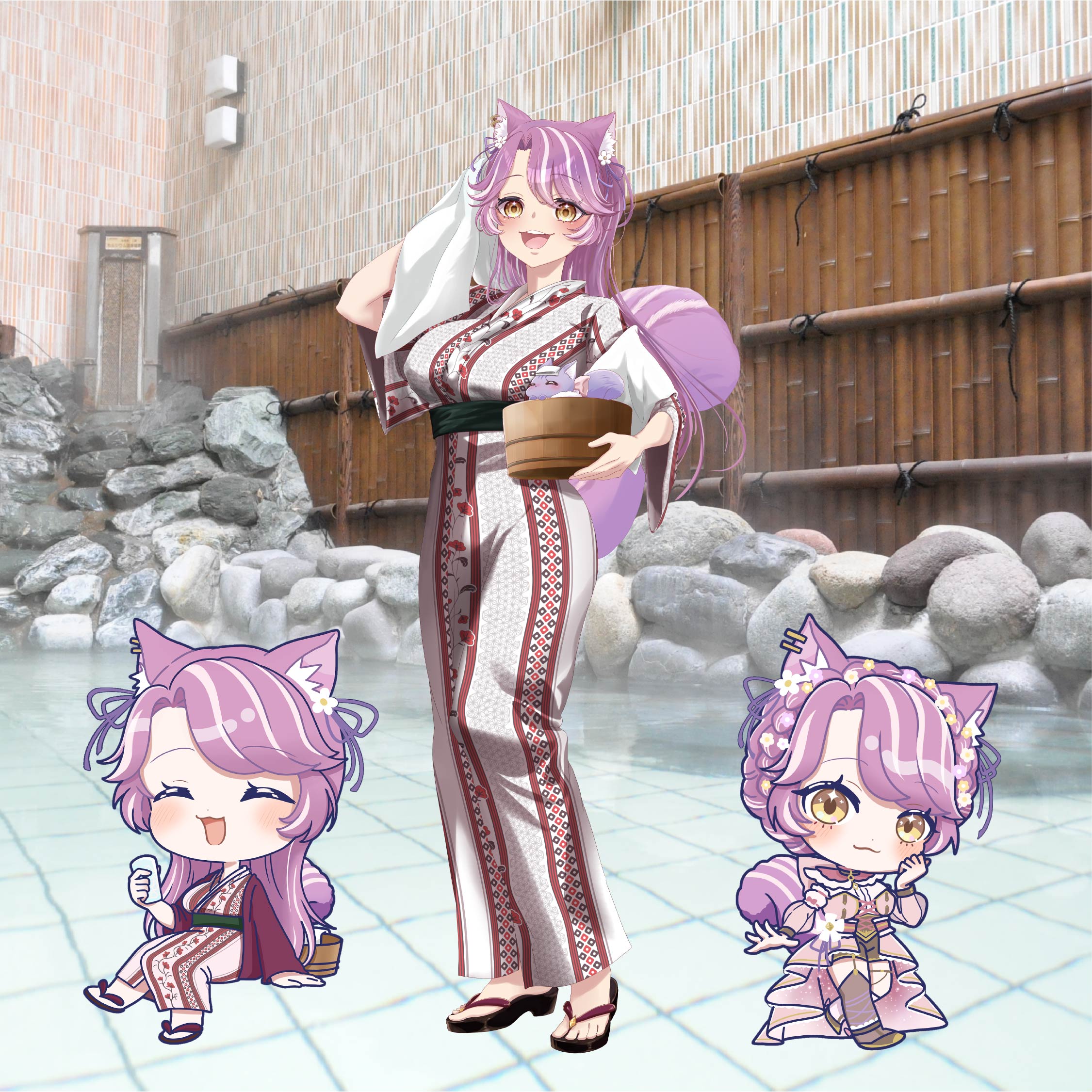 アクリル板ダイレクトプリントB5サイズ ＆ 宛名つきミニサイン色紙の画像