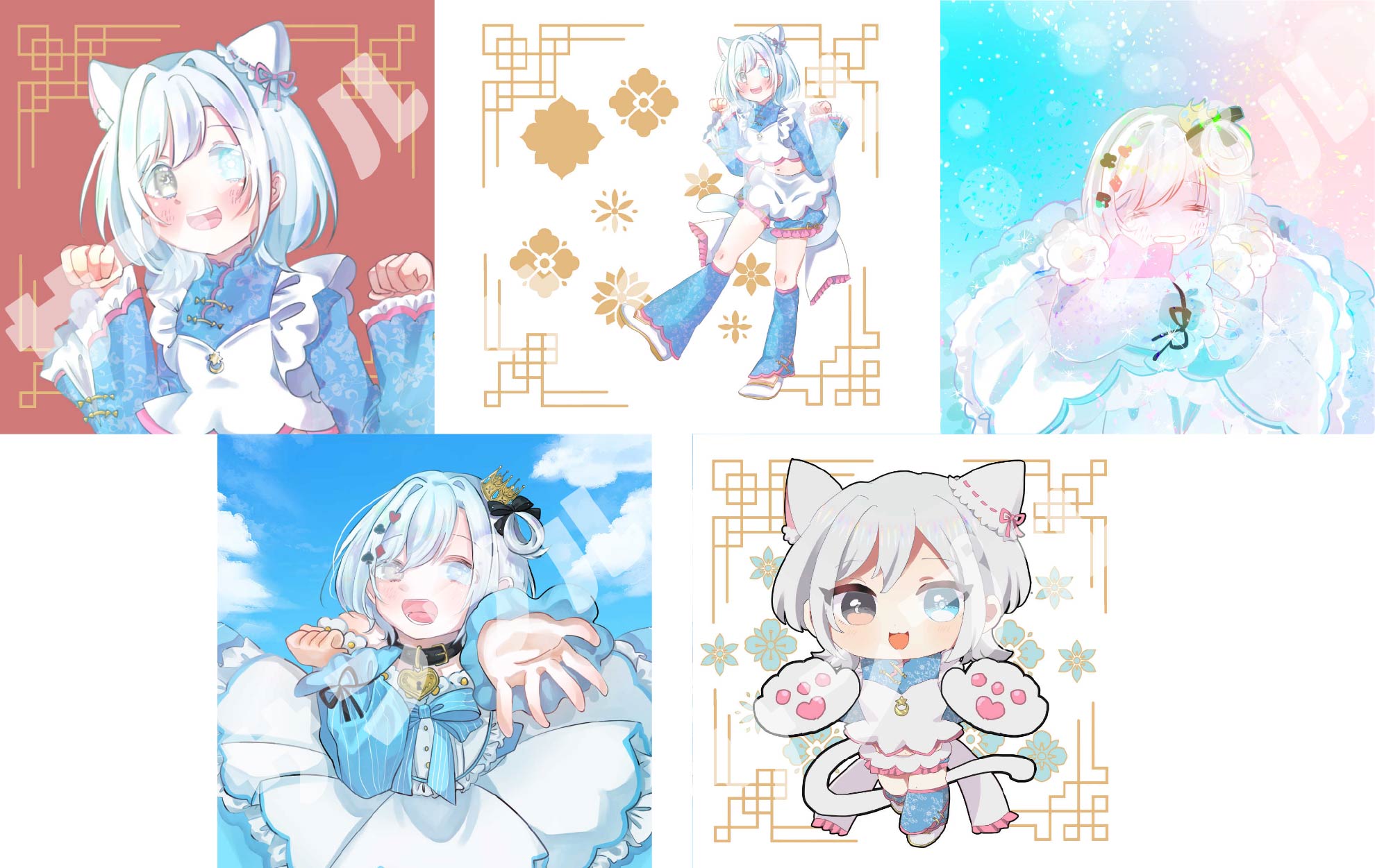 スクエアボード（A賞とデザインは同じです）の画像