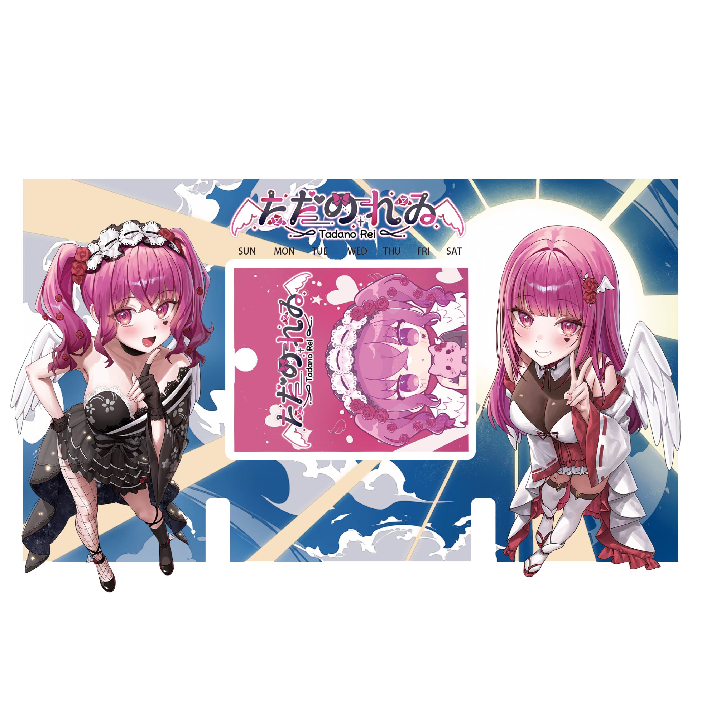 アクリル万年カレンダーの画像