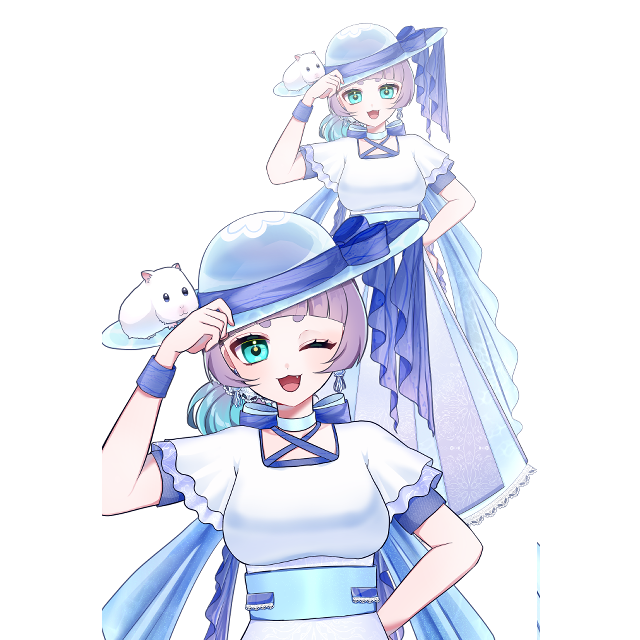 パターン8（イラスト背景）の画像