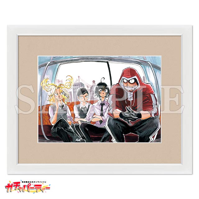 SANDA ガチャパーティー　A賞 高精細複製原画キャラファイングラフ SANDAガチャ | ガチャパーティー