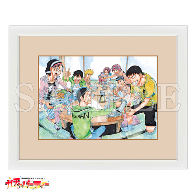 ガチャパーティー　弱虫ペダル 直筆サイン入り高精細複製原画キャラファインマット 弱虫ペダル SPARE BIKE ガチャ | ガチャパーティー