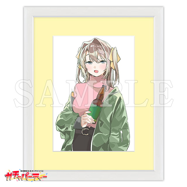 上伊那ぼたん、酔へる姿は百合の花 高精細複製原画キャラファイングラフ A賞 TVアニメ化記念!! 『上伊那ぼたん、酔へる姿は百合の花』ガチャ