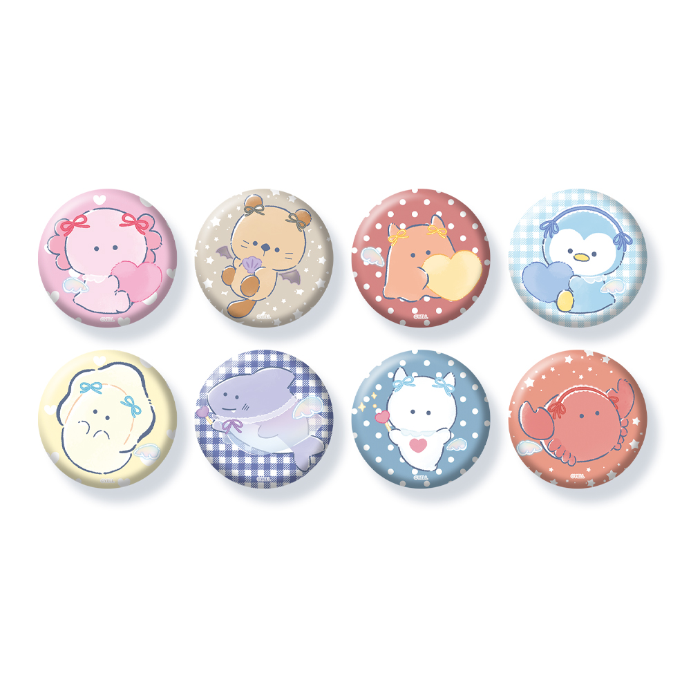 F賞 缶バッジ(全8種)