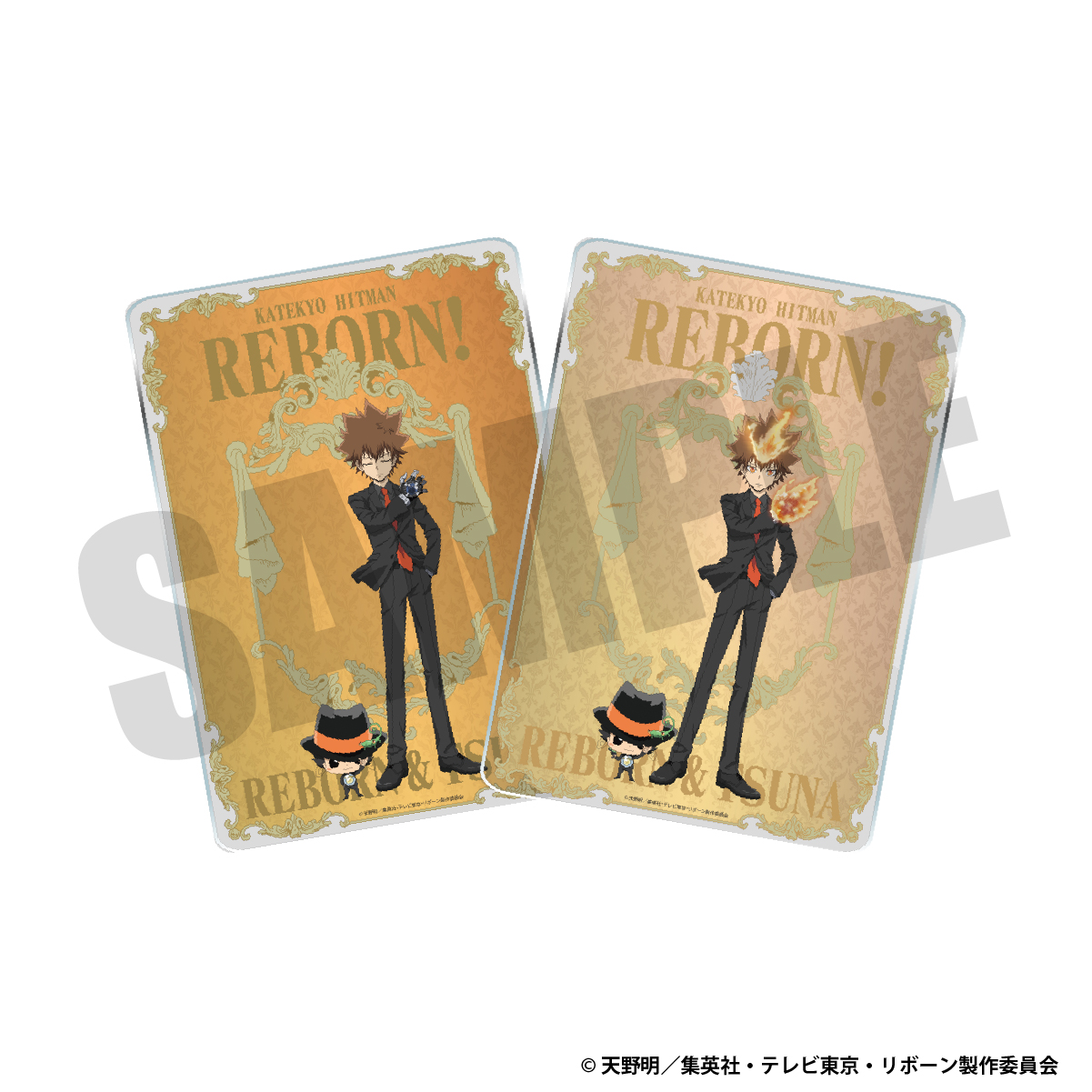 チェンジングアクリルパネル（沢田綱吉＆リボーン）の画像