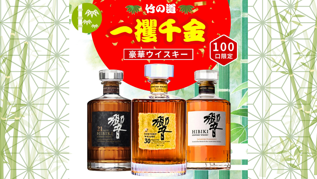 第１弾　1/100で響30年が当たる！！ のメインビジュアル