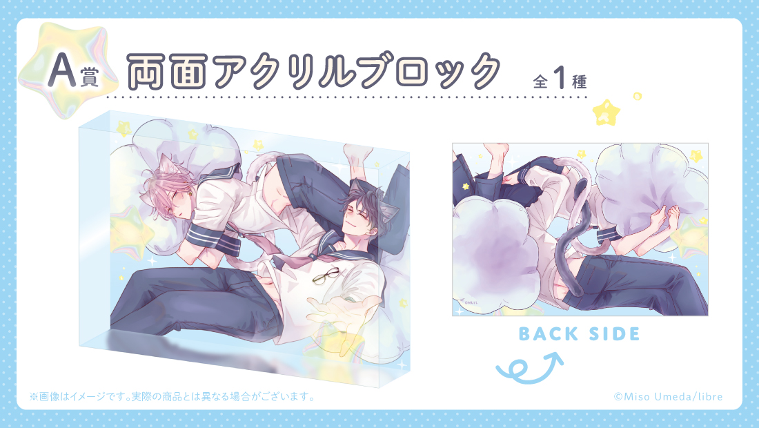 両面アクリルブロックの画像