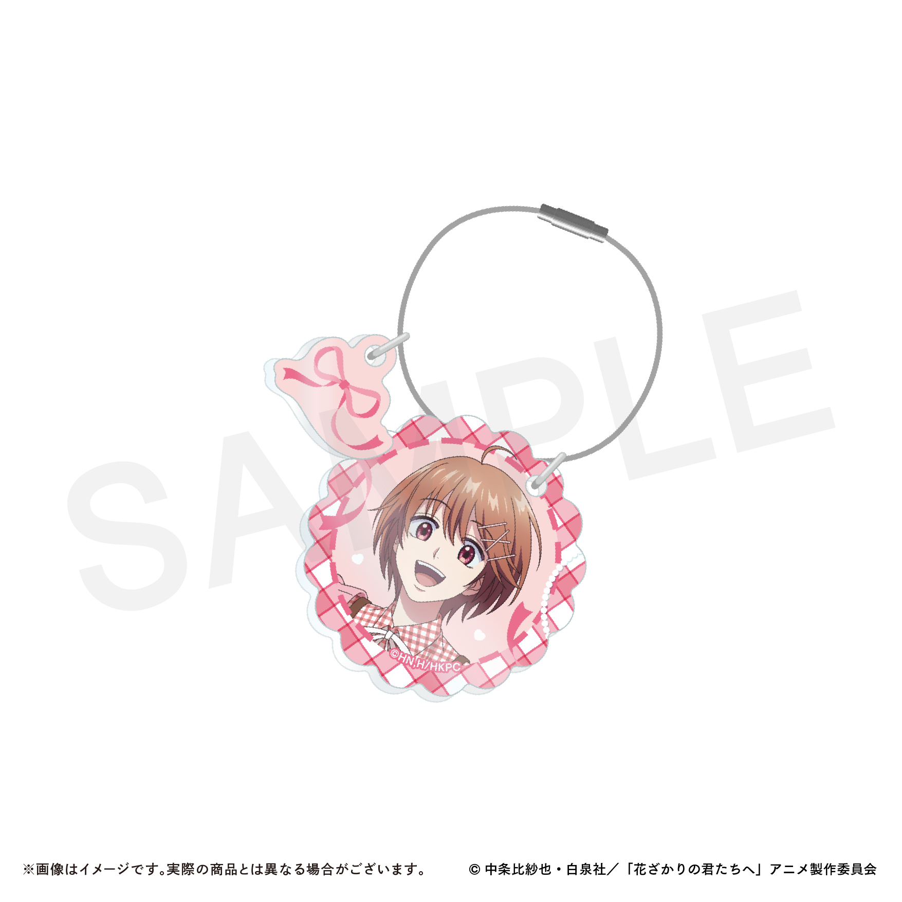 ワイヤーアクリルキーホルダー　MIZUKIの画像